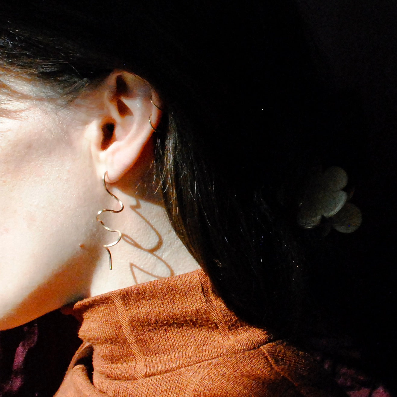 Daedal Squiggle Studs