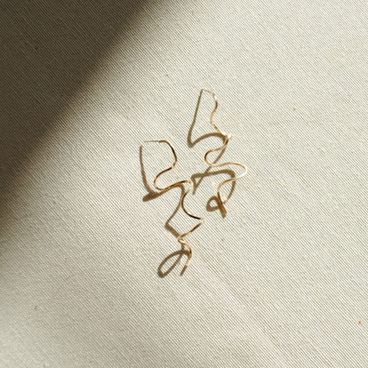 Daedal Squiggle Studs