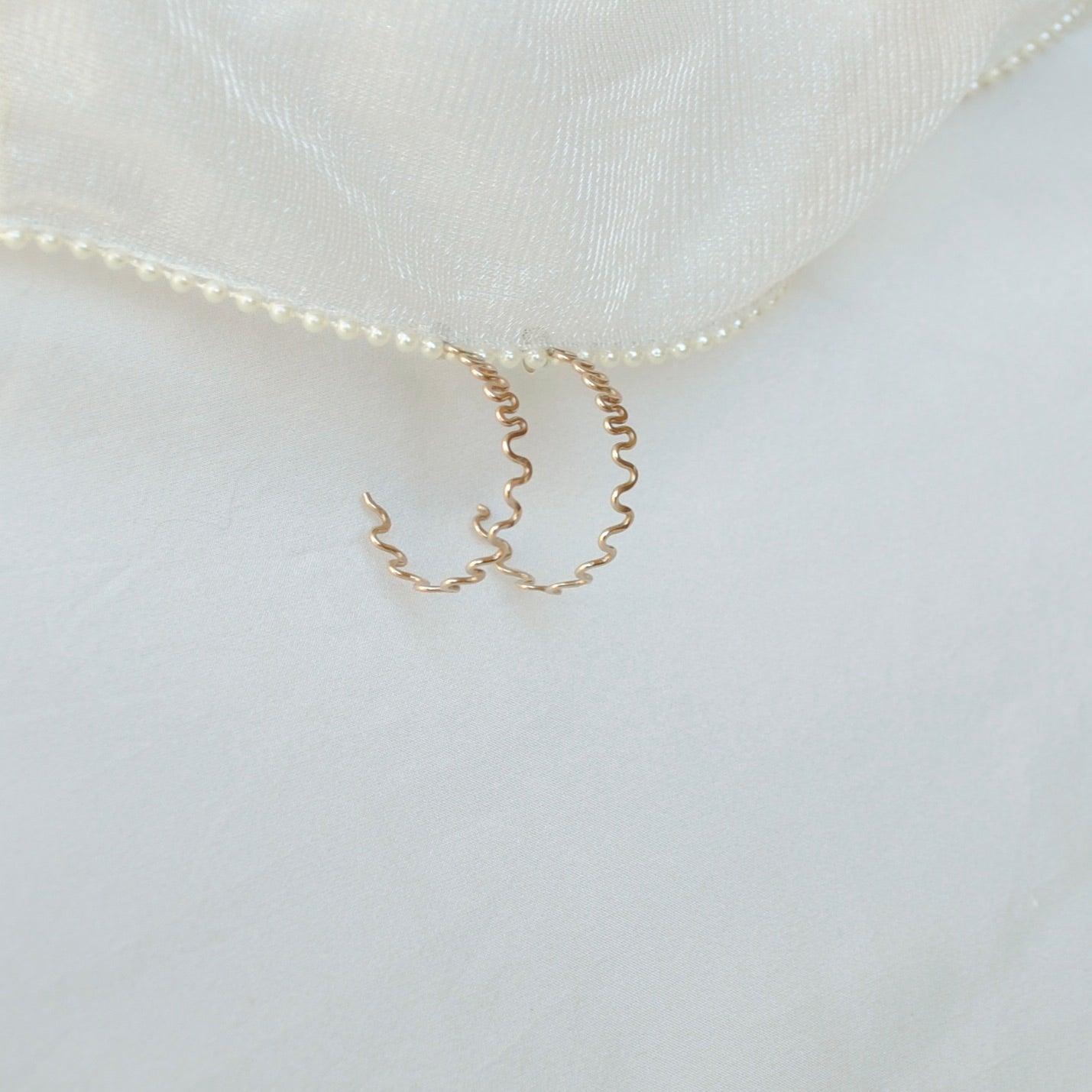 Daedal Squiggle Hoops