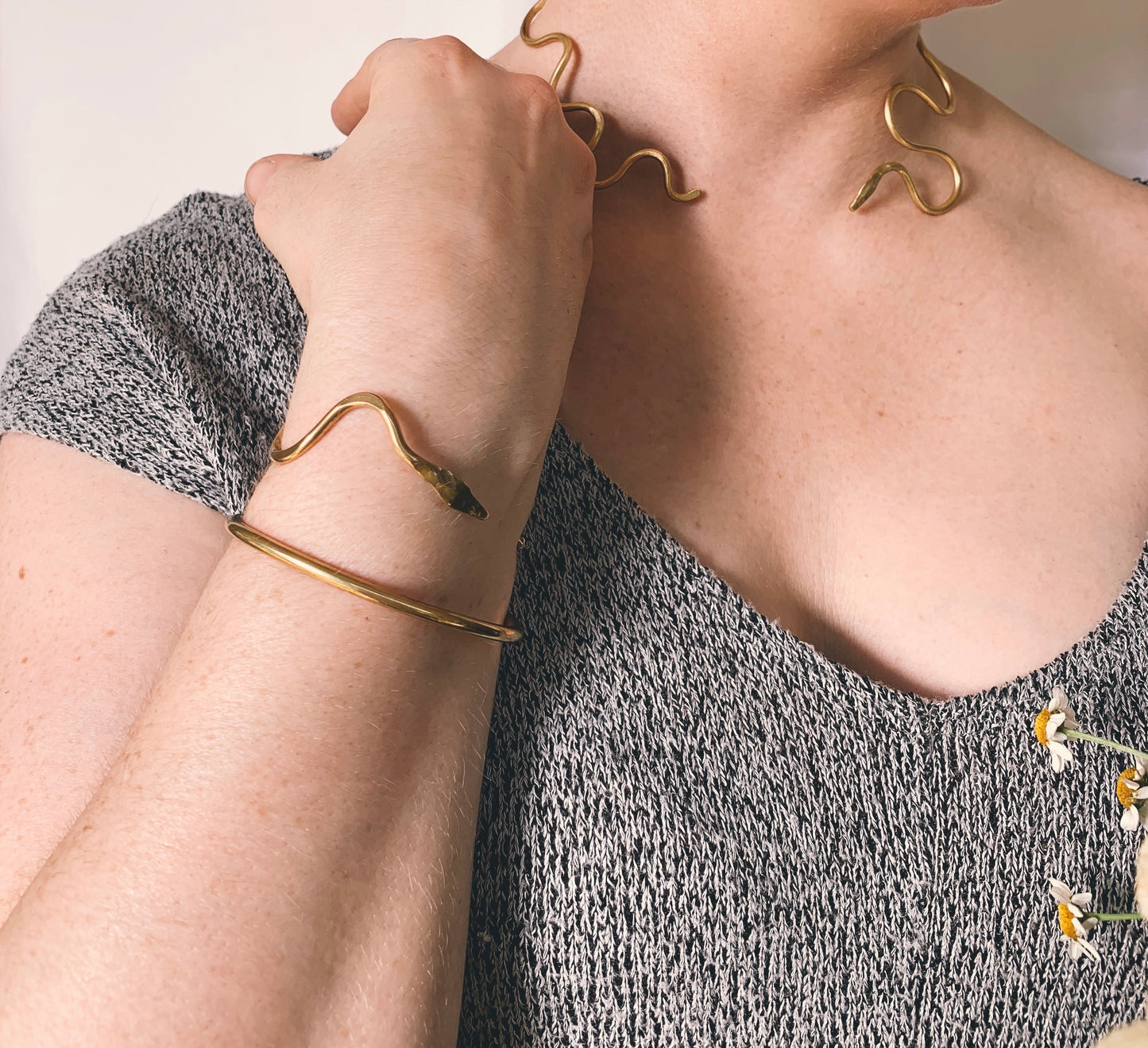 Daedal Snake Bangle