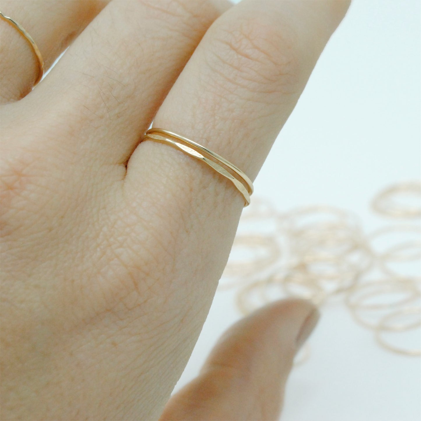 Daedal 14k Gold Filled Stacking Rings