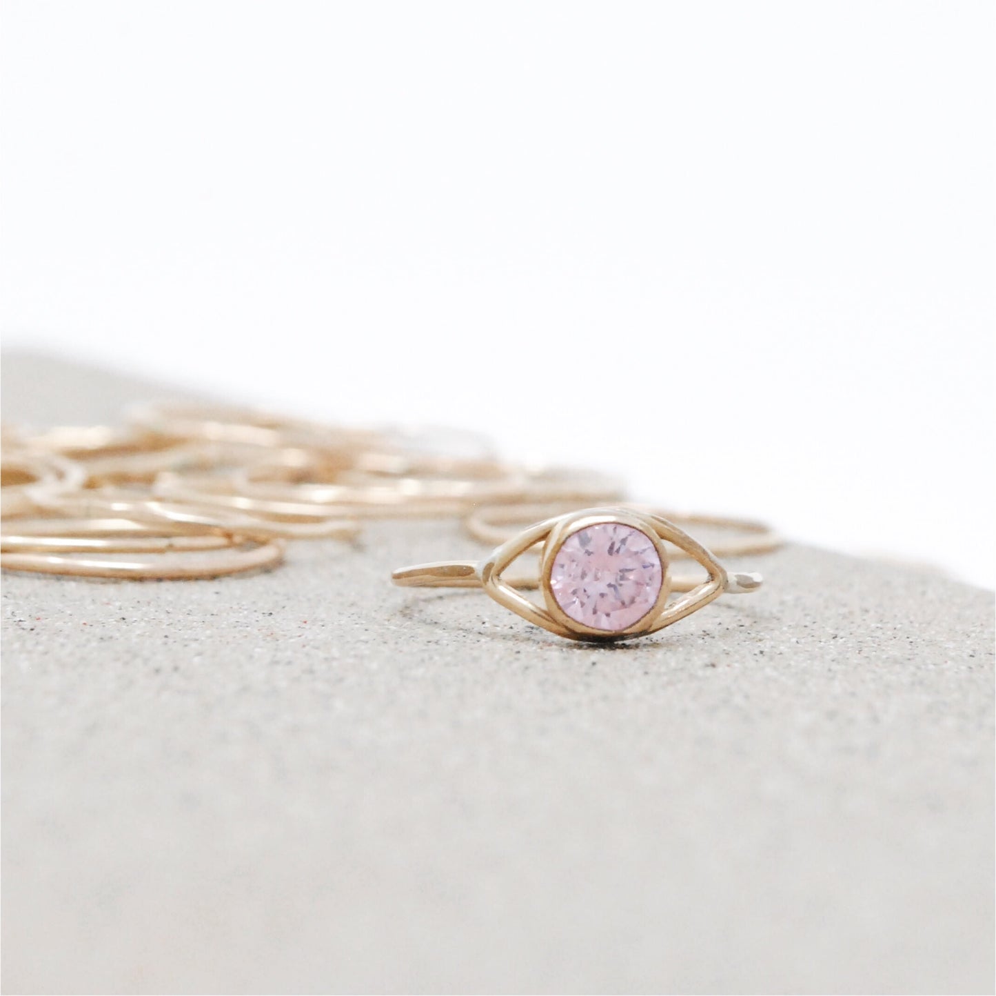 Daedal 14k Gold Filled Third Eye Ring