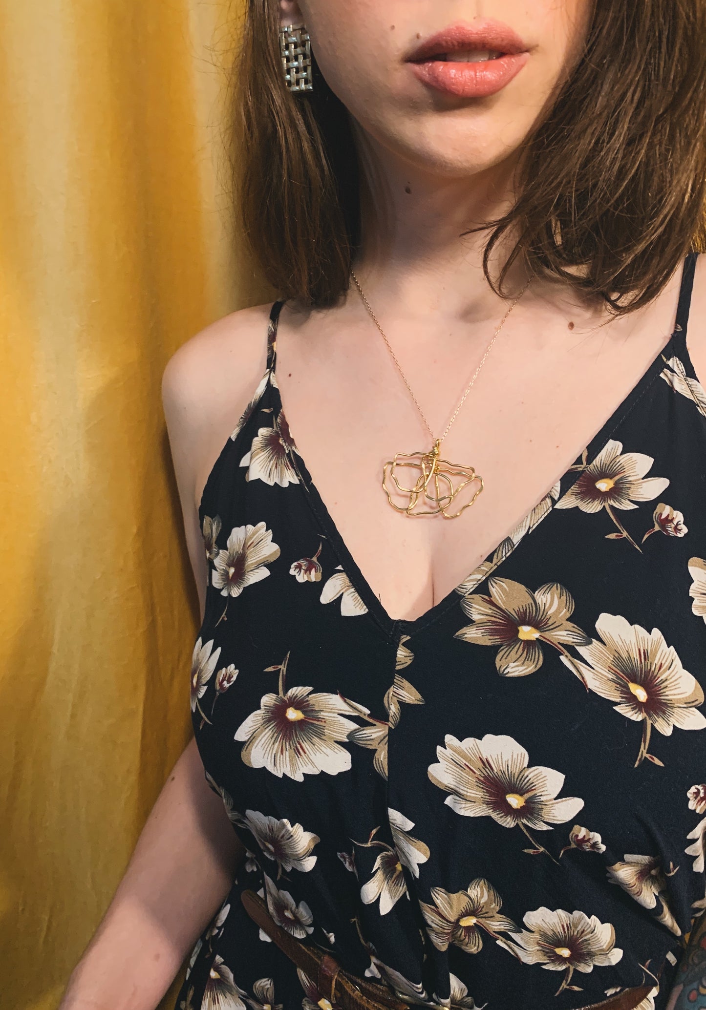 Daedal Poppy Necklace