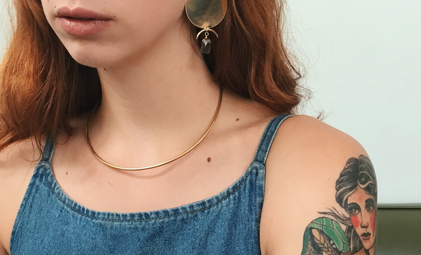 Daedal Solid Brass Choker