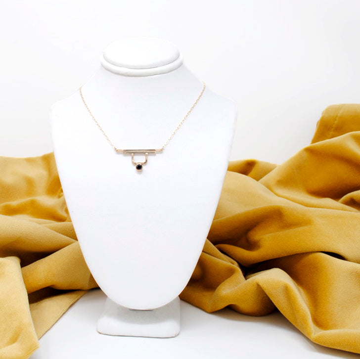 Daedal Ridge Gold Filled Necklace