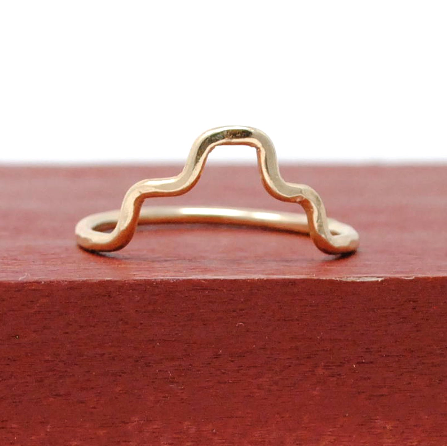 Daedal 14k Gold Filled Aztec Stacking Ring