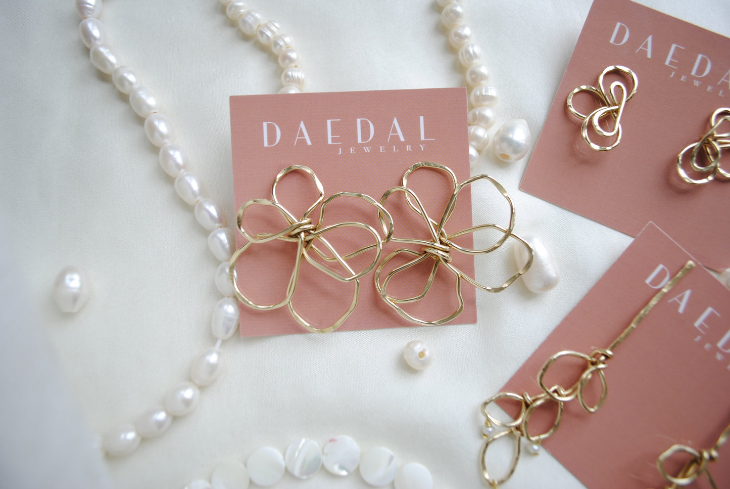 Daedal Daisy Studs